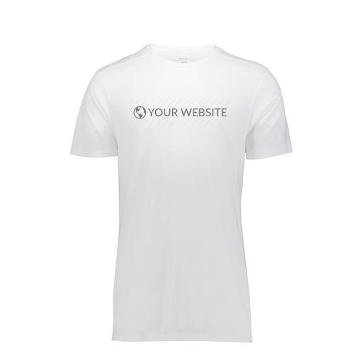 [FTSCUBWH-YS-LOGO3] Decker Youth Tri-Blend T-Shirt - Short Sleeve (Youth S, White, Logo 3)